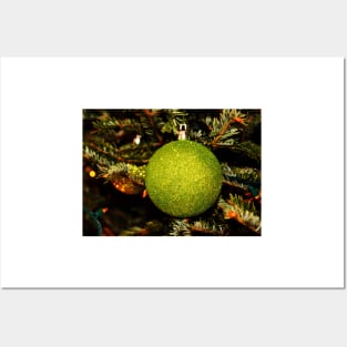 Green Ornament Posters and Art